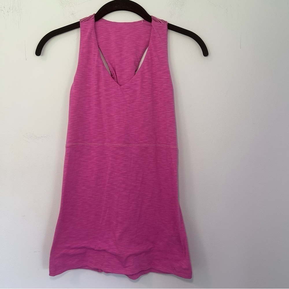 Kuhl Purple Twisted Back Athletic Tank Top Size Medium
